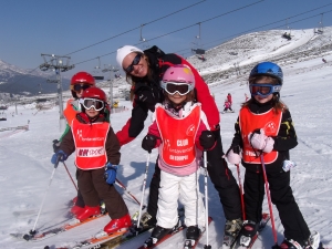 inicio temporada valdesqui - curso ski peques