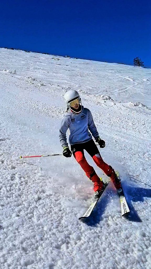 Entrenamientos de esquí con Montanentura