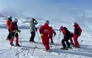 Clases de esquí Particulares en Valdesquí para Niños y Adultos