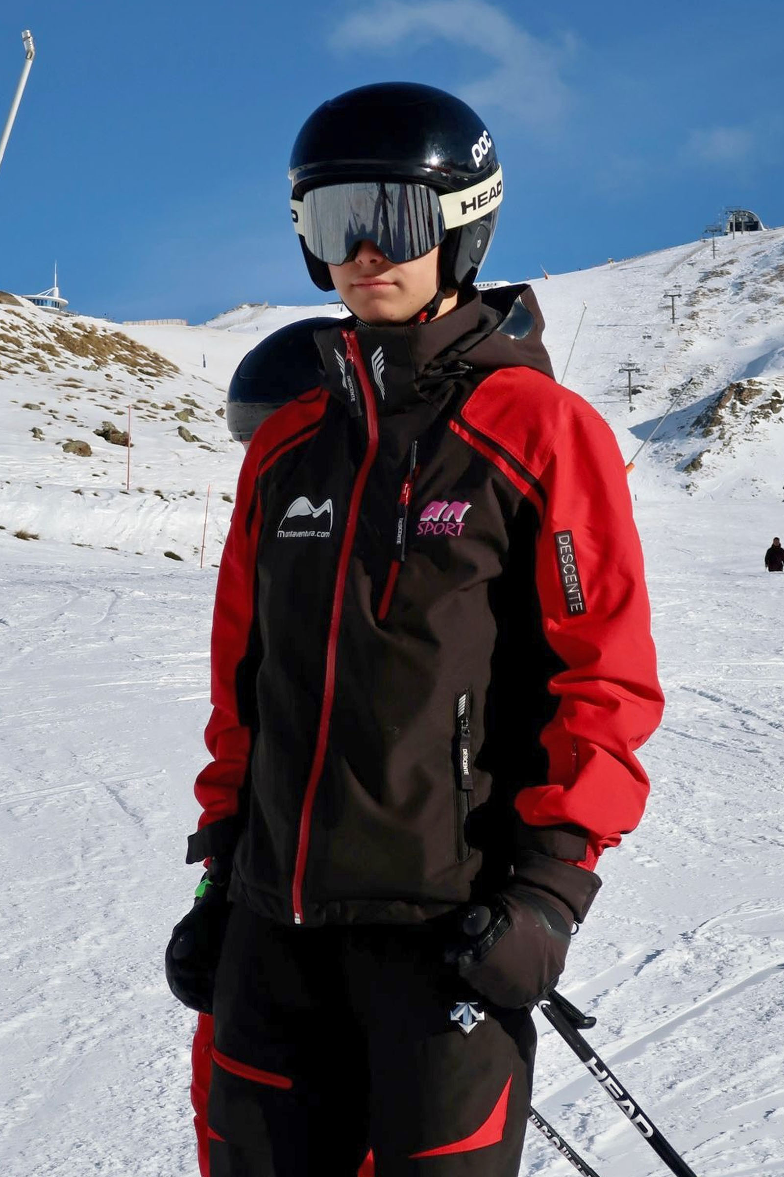 Iñaki, monitor de esquí en Montaventura